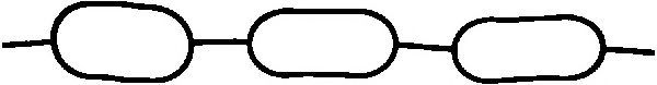 Прокладки коллектора Прокладка колектора двигуна гумова REINZ арт. 713180100