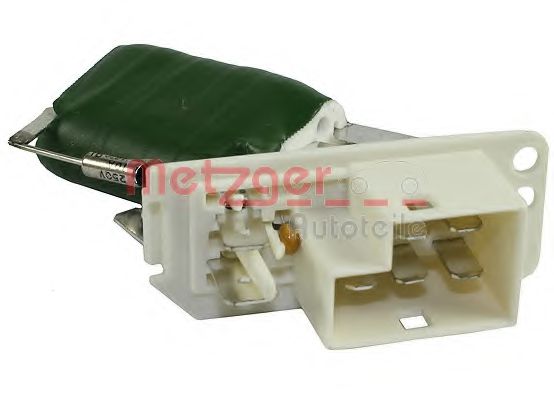 Вентилятор и комплектующие Резистор вентилятора пічки, постійний METZGER арт. 0917030